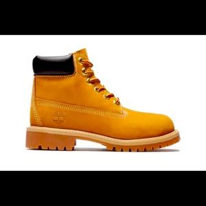 YOUTH TIMBERLAND® PREMIUM 6-INCH WATERPROOF BOOTS Size 2 Like New